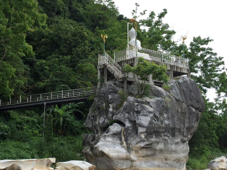 Buddha Statute Overlooking River