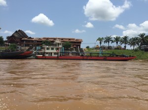 Freighter operations along the Thai shoreline. 